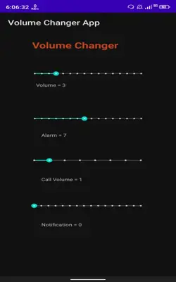 Volume Changer App android App screenshot 1